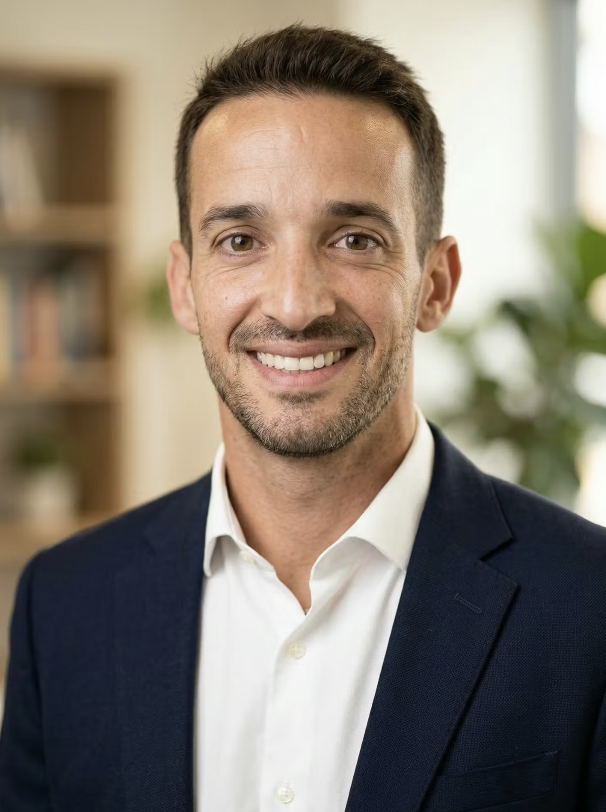 Devon Clemente AI-generated professional headshot by Nano Banana 2026